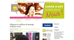 Desktop Screenshot of carre-dart.net